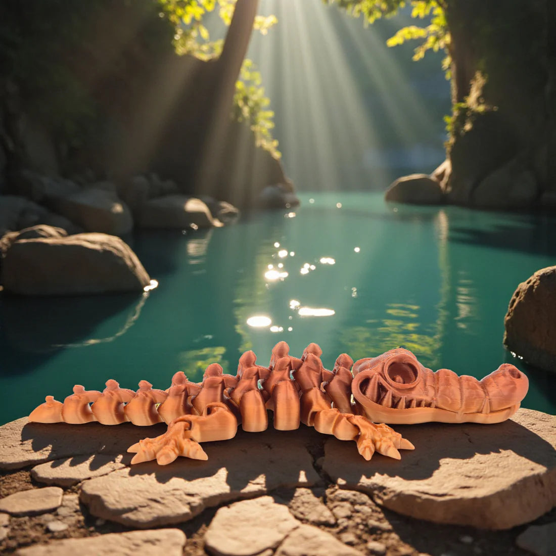 Baby Bonebite Crocodile