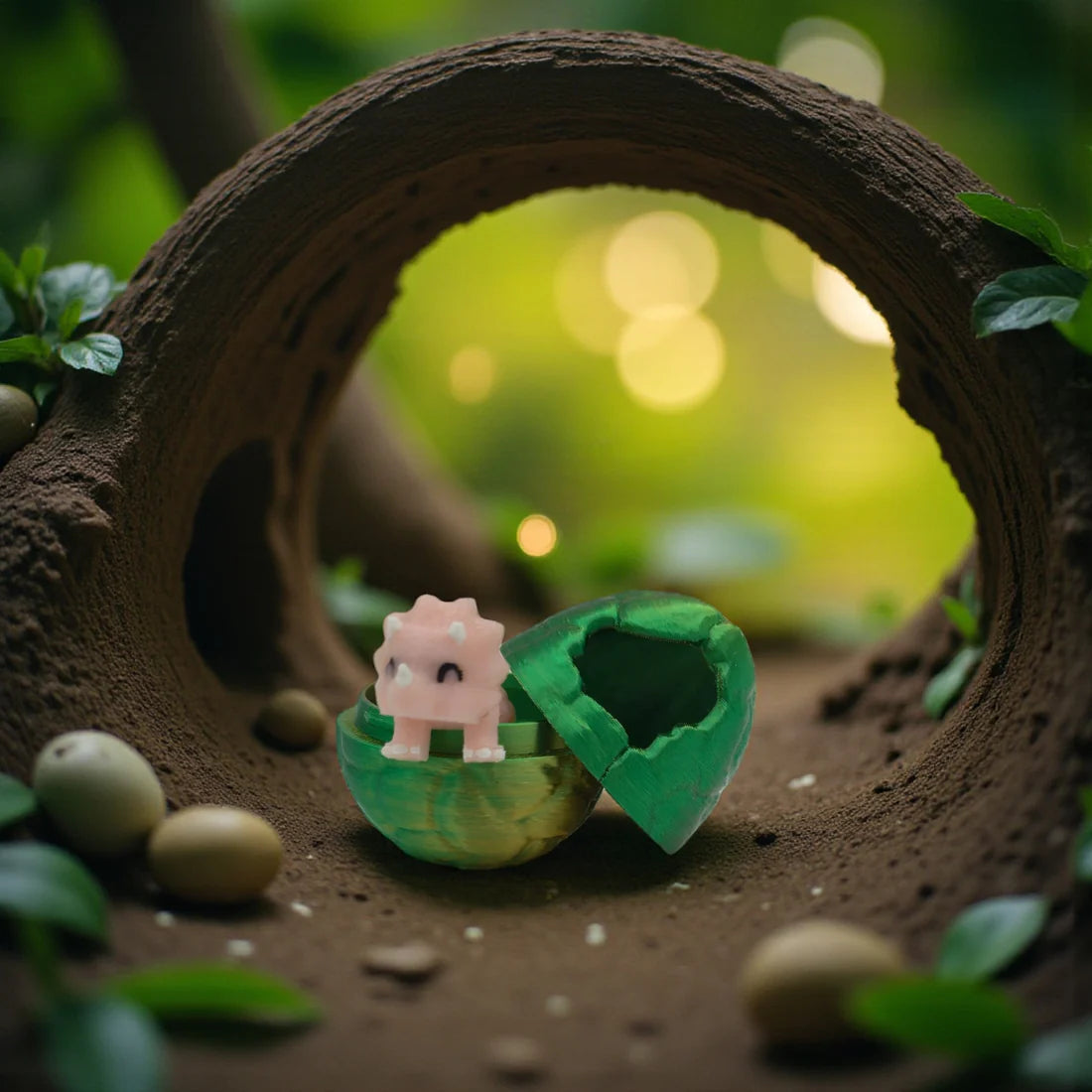 Peek-A-Saur Triceratops