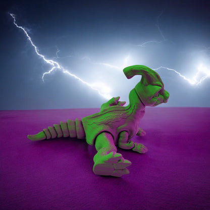 Primal Duck Billed Dinosaur