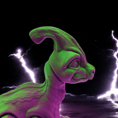 Primal Duck Billed Dinosaur