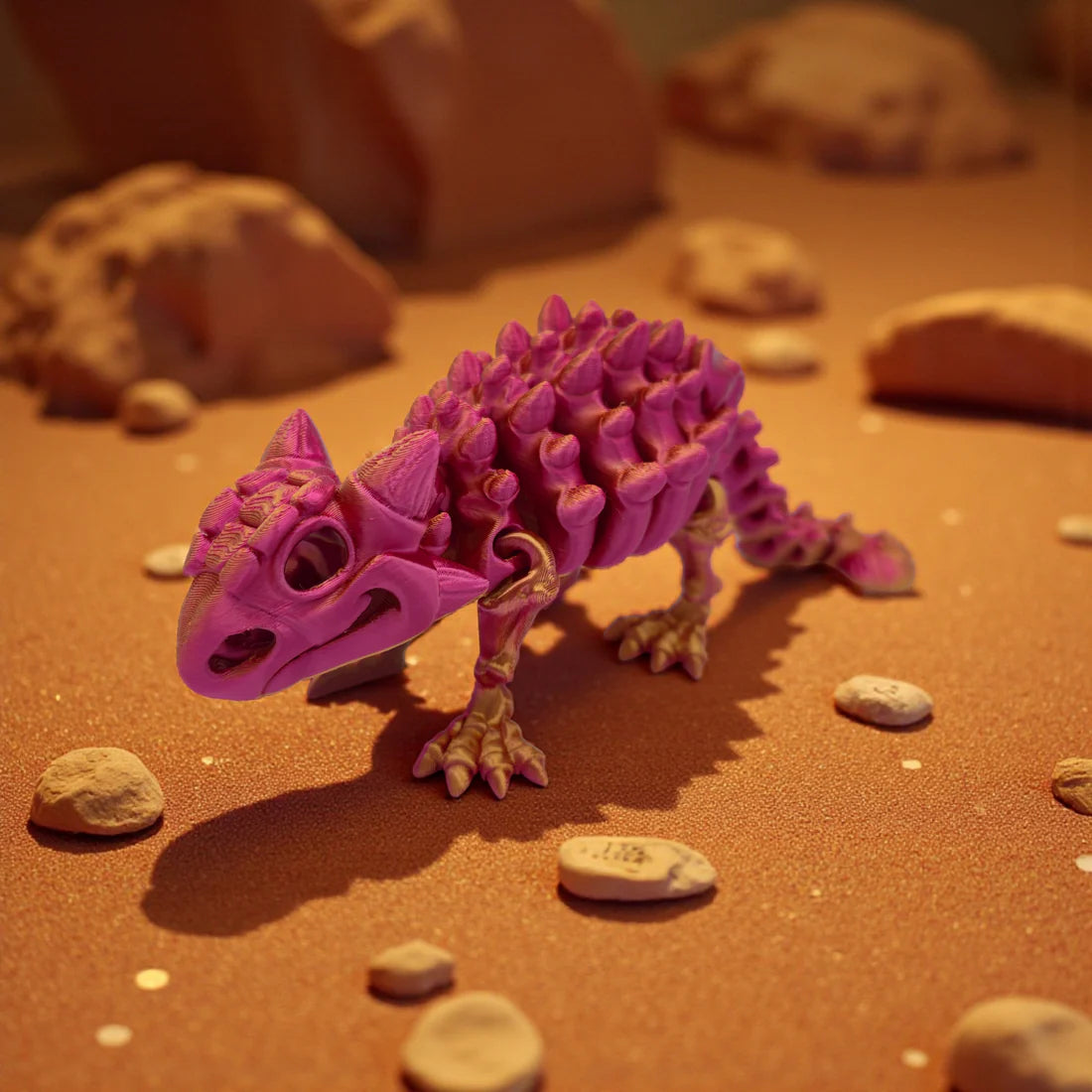 Skeletal Ankylosaurus