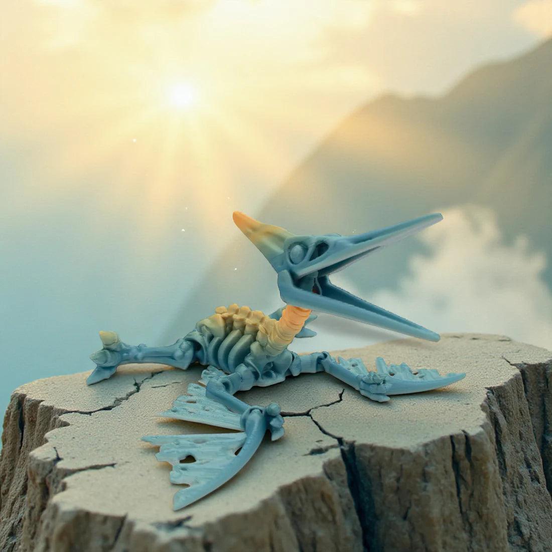 Skeletal Pterodactyl