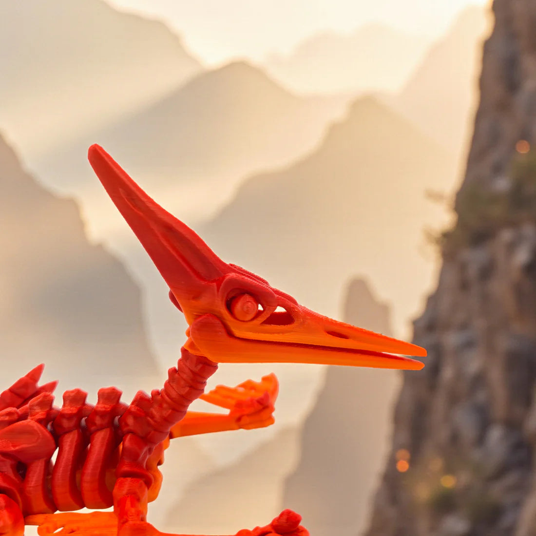 Skeletal Pterodactyl