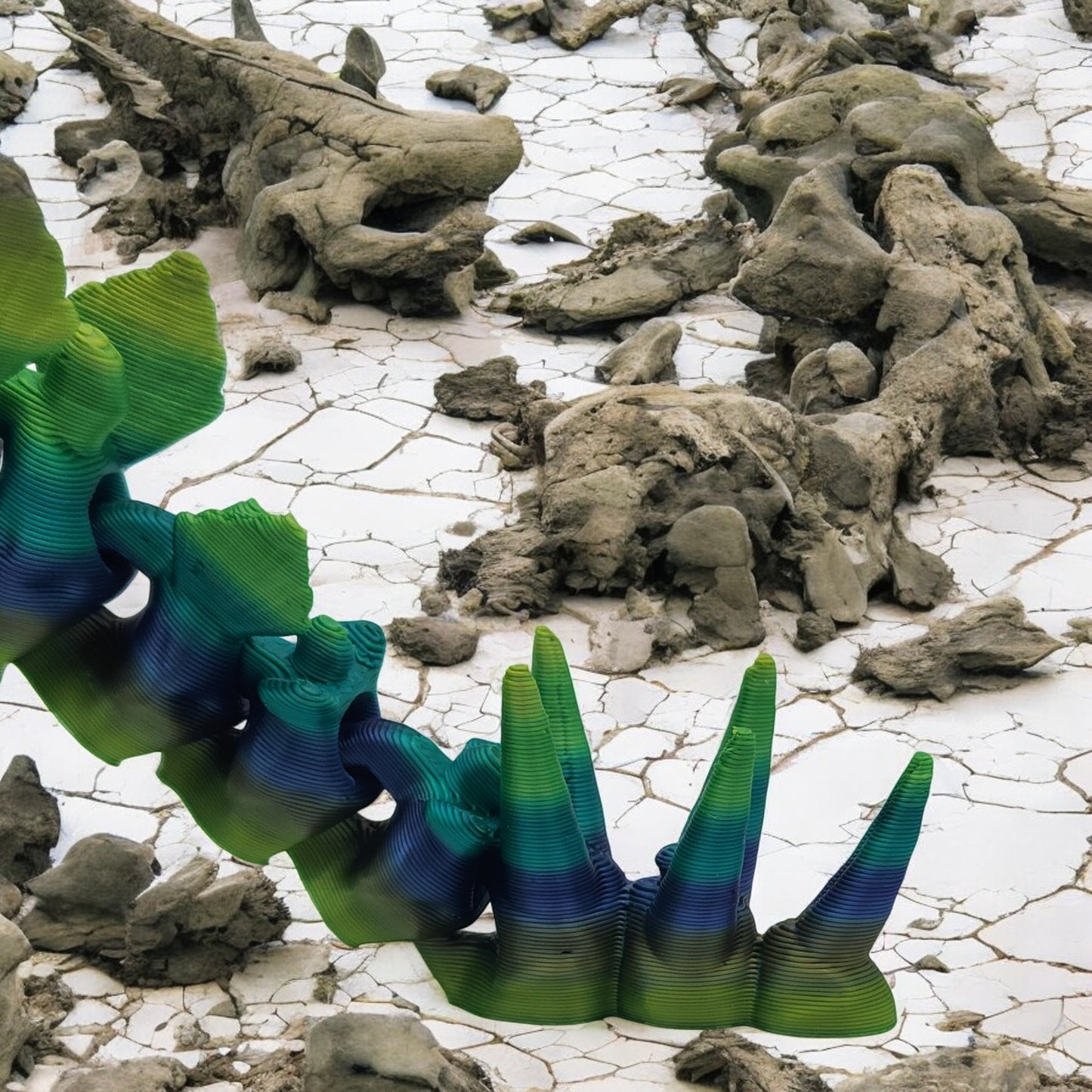 Skeletal Stegosaurus